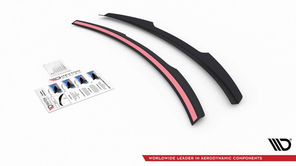 Maxton Spoiler Cap Audi S8 D3 - Gloss Black