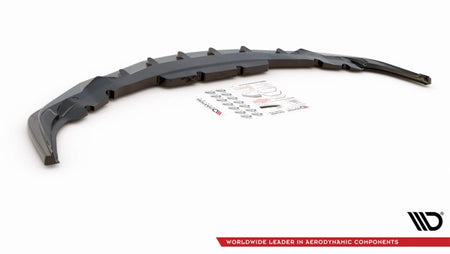 Maxton Front Splitter V.4 Toyota Supra Mk5 - Gloss Black