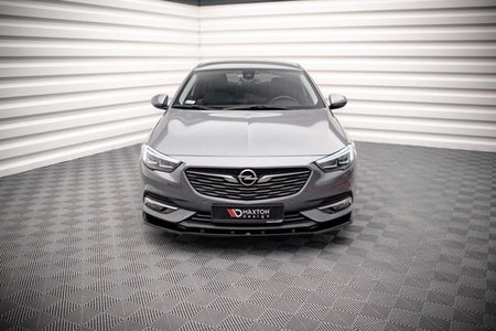 Maxton Front Splitter V.1 Opel Insignia Mk2 - Gloss Black