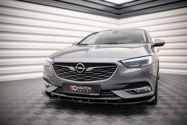 Maxton Front Splitter V.1 Opel Insignia Mk2 - Gloss Black