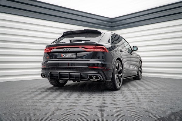 Maxton Street Pro Rear Diffuser Audi Sq8 Mk1 - Black