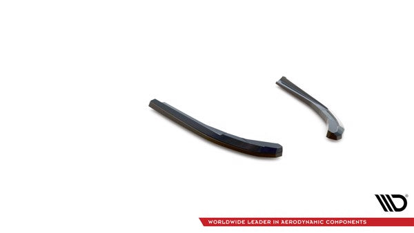 Maxton Rear Side Splitters V.1 BMW 4 Gran Coupe M-Pack G26 - Gloss Black