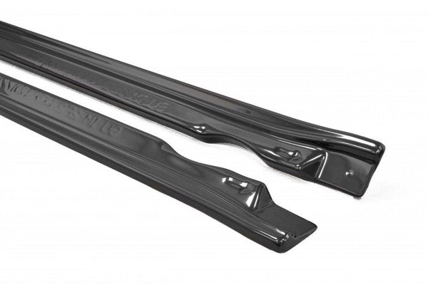 Maxton Side Skirts Diffusers Subaru Impreza Ii Wrx - Gloss Black