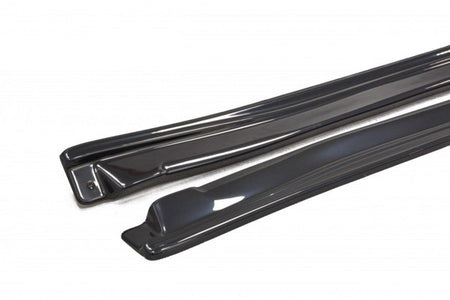 Maxton Side Skirts Diffusers Subaru Impreza Ii Wrx - Gloss Black