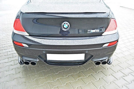 Maxton Rear Side Splitters BMW M6 E63 - Gloss Black