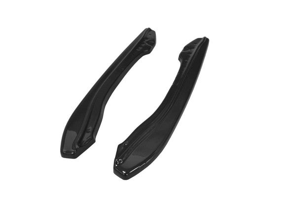 Maxton Rear Side Splitters BMW M6 E63 - Gloss Black