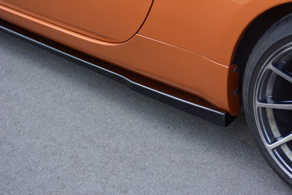Maxton Side Skirts Diffusers Nissan 350Z - Gloss Black