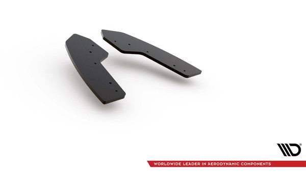 Maxton Racing Durability Rear Side Splitters Audi RS3 8V Sportback - Black