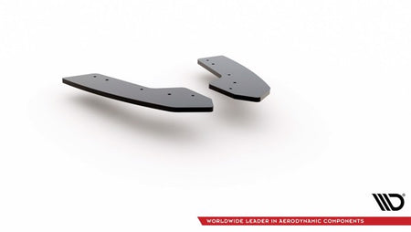 Maxton Racing Durability Rear Side Splitters Audi RS3 8V Sportback - Black