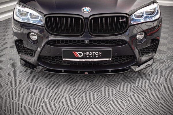 Maxton Front Splitter V.1 BMW X5 M F15 - Gloss Black