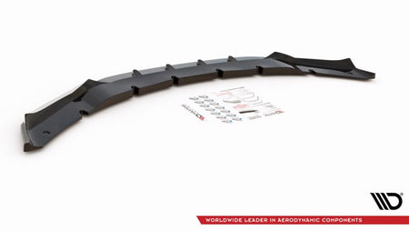 Maxton Front Splitter V.1 BMW X5 M F15 - Gloss Black