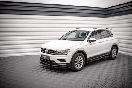 Maxton Side Skirts Diffusers Volkswagen Tiguan Mk2 - Gloss Black