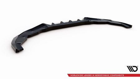 Maxton Front Splitter V.2 BMW 2 Coupe M-Pack / M240I G42 - Gloss Black