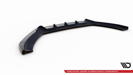 Maxton Front Splitter V.1 Audi A5 Coupe 8T Facelift - Gloss Black