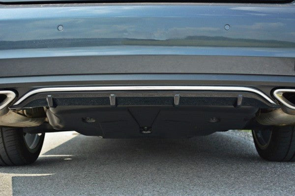 Maxton Rear Valance Mercedes E W212 - Gloss Black