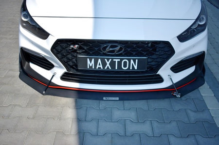 Maxton Front Racing Splitter Hyundai I30 Mk3 N 