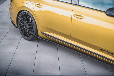 Maxton Racing Durability Side Skirts Diffusers Volkswagen Arteon R-Line - Black