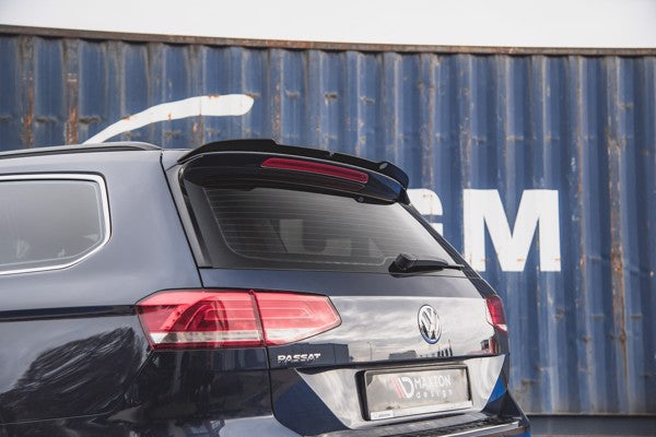Maxton Spoiler Cap Volkswagen Passat B8 Variant - Gloss Black