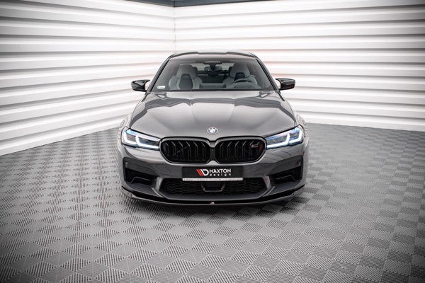 Maxton Front Splitter V.3 BMW M5 F90 Facelift - Gloss Black
