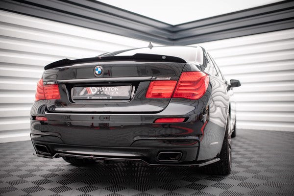 Maxton Spoiler Cap BMW 7 M-Pack F01 - Gloss Black