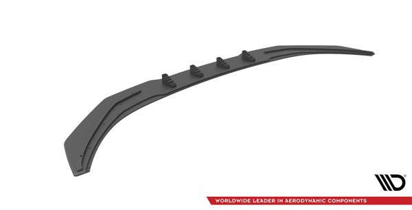 Maxton Street Pro Front Splitter Nissan 370Z Nismo Facelift - Black