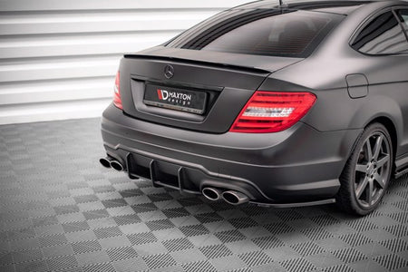 Maxton Street Pro Rear Diffuser Mercedes-Benz C Coupe Amg-Line C204 - Black