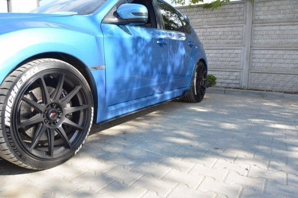 Maxton Racing Side Skirts Diffusers Subaru Impreza Wrx Sti 2009-2011