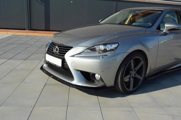 Maxton Front Splitter V.1 Lexus Is Mk3 - Gloss Black