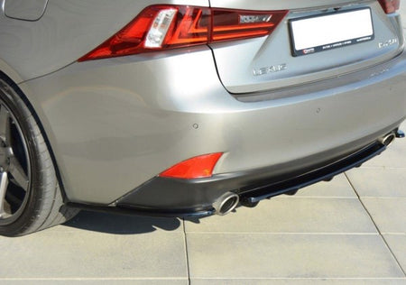 Maxton Rear Side Splitters Lexus Is Mk3 T - Gloss Black
