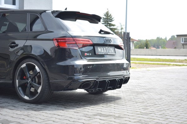 Maxton Rear Diffuser V.2 Audi RS3 8V Fl Sportback