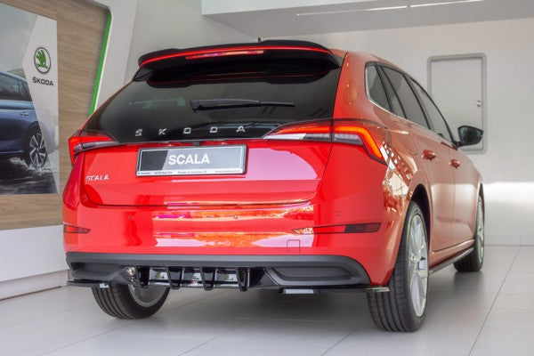 Maxton Rear Valance Skoda Scala - Gloss Black