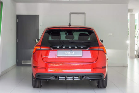 Maxton Rear Valance Skoda Scala - Gloss Black