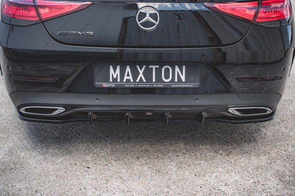 Maxton Rear Valance Mercedes-Benz Cls Amg-Line C257 - Gloss Black