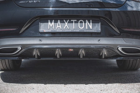 Maxton Rear Valance Mercedes-Benz Cls Amg-Line C257 - Gloss Black