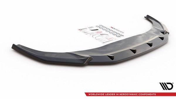 Maxton Front Splitter V.2 Audi Q3 Sportback S-Line - Gloss Black