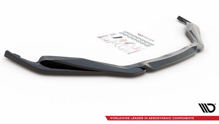 Maxton Front Splitter V.2 Lexus Gs F Sport Mk4 (L10) - Gloss Black