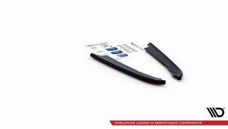 Maxton Rear Side Splitters Hyundai I40 Mk1 - Gloss Black