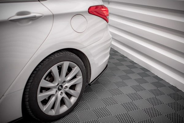 Maxton Rear Side Splitters Hyundai I40 Mk1 - Gloss Black