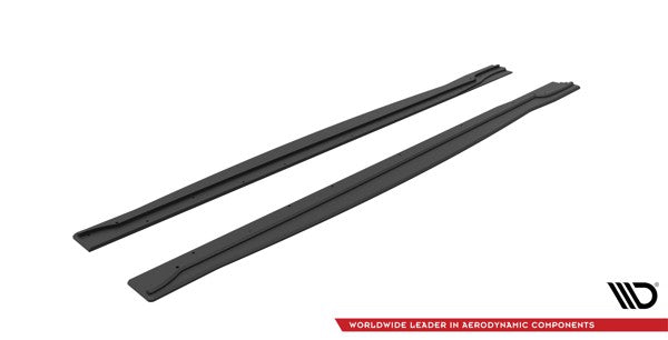 Maxton Street Pro Side Skirts Diffusers Nissan 370Z Nismo Facelift - Black
