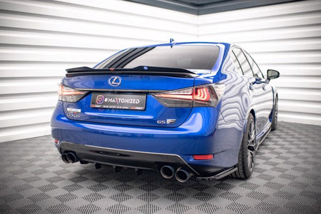 Maxton Spoiler Cap Lexus Gs F Mk4 Facelift - Gloss Black