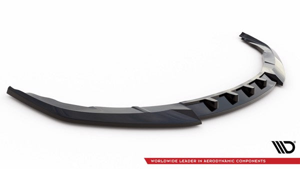 Maxton Front Splitter V.1 Porsche Panamera Turbo Sport Design Package 970 - Gloss Black (OUTLET) 