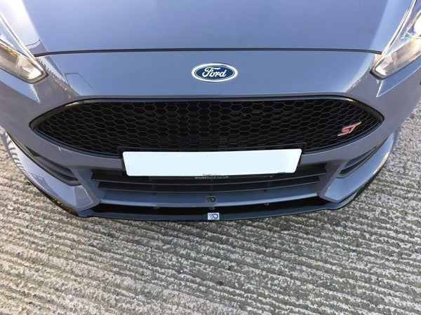 Maxton Front Splitter Ford Focus St Mk3 Fl (Cupra) - Gloss Black