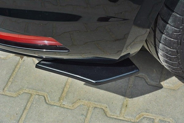 Maxton Rear Side Splitters Seat Leon Iii Cupra / Fr - Gloss Black
