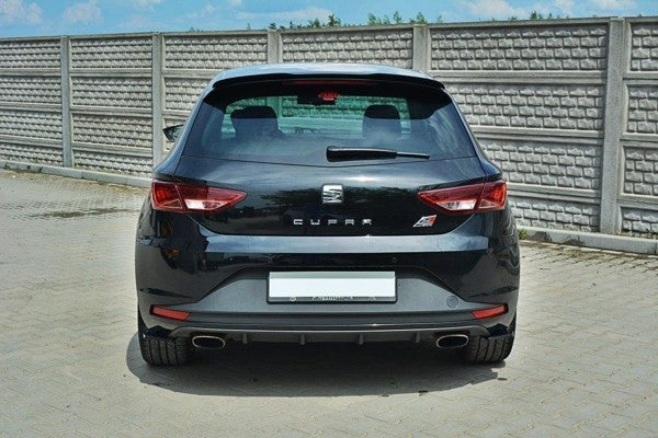 Maxton Rear Side Splitters Seat Leon Iii Cupra / Fr - Gloss Black