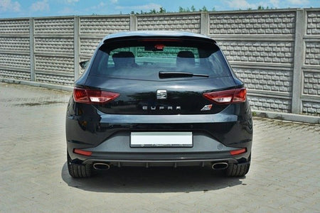 Maxton Rear Side Splitters Seat Leon Iii Cupra / Fr - Gloss Black