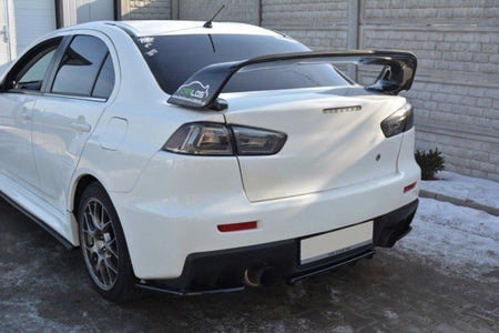 Maxton Spoiler Cap Mitsubishi Lancer Evo X - Gloss Black