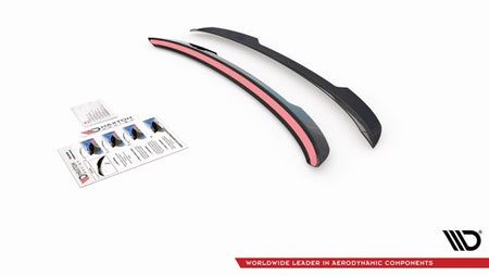 Maxton Spoiler Cap Renault Clio Mk5 - Gloss Black