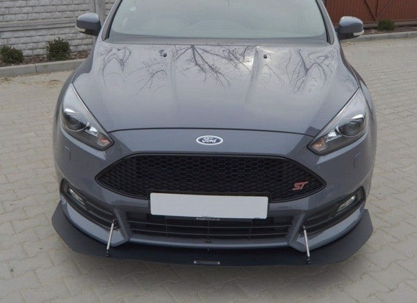 Maxton Racing Front Splitter V.1 Ford Focus St Mk3 Fl