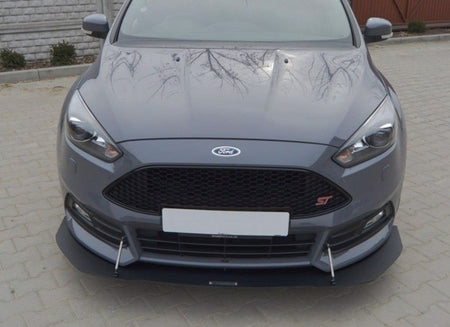Maxton Racing Front Splitter V.1 Ford Focus St Mk3 Fl