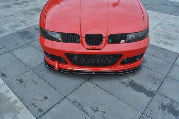 Maxton Front Splitter V.1 Seat Leon Mk1 Cupra - Gloss Black